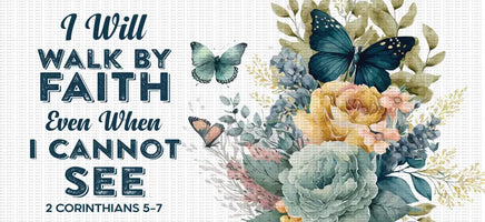 I will walk by faith UV Wrap