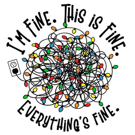 I’m fine christmas lights