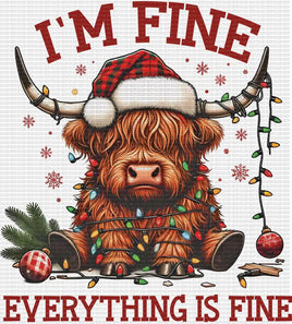 I’m Fine Highland Christmas