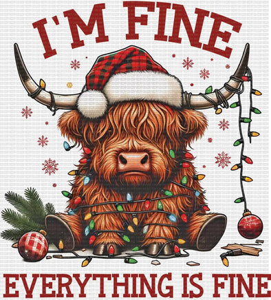 I’m Fine Highland Christmas