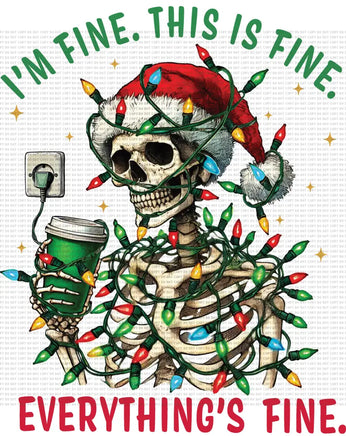 I’m Fine This Is Fine Christmas