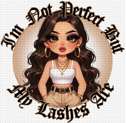 I’m not perfect but my lashes are