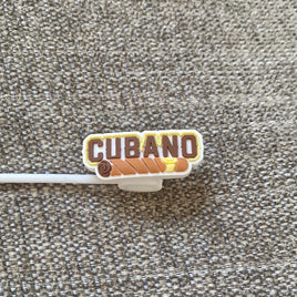 Cubano straw topper