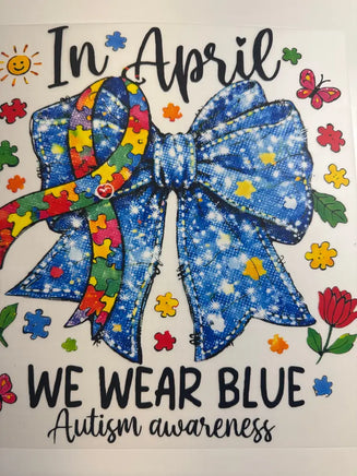 In April we wear blue DD
