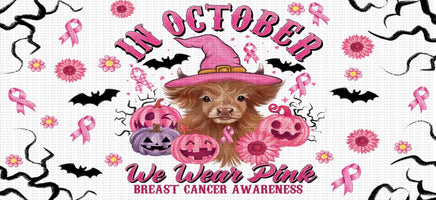 In October We Wear Pink Cow UV Wrap