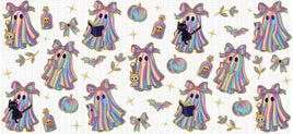 Iridescent Coquette Ghosties UV Wrap