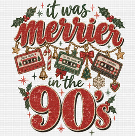 It was merrier in the 90’s