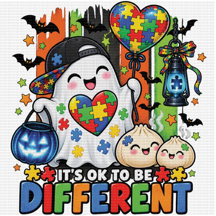 It’s ok to be different autism ghostie