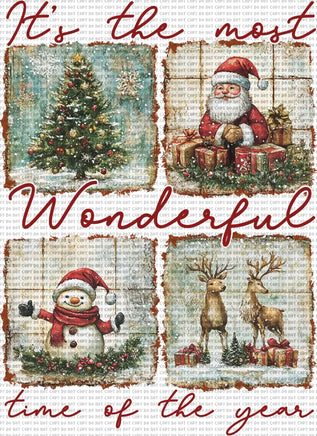 Its the most wonderful time vintage