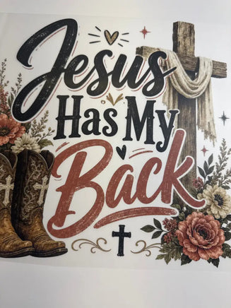 Jesus has my back DD