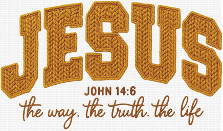 Jesus The Way Faux Yarn
