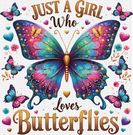 Just a Girl Who Loves Butterflies