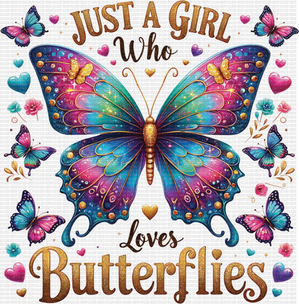 Just a Girl Who Loves Butterflies