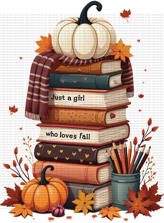 Just a Girl Who Loves Fall and Books