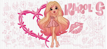 Karol G Pink UV Wrap