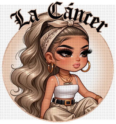 La Cancer UV DECAL