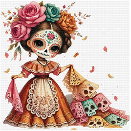La Catrina Papel Picado
