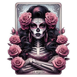 La Enojona Card UV decal