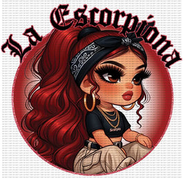 La Escorpiona UV Decal