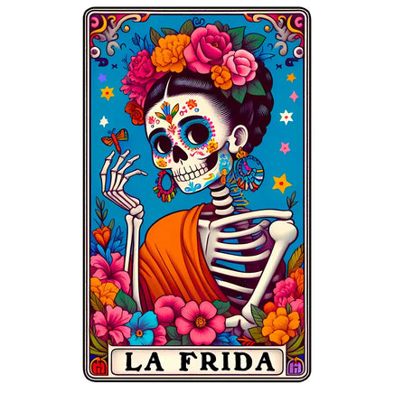 La Frida Card UV decal