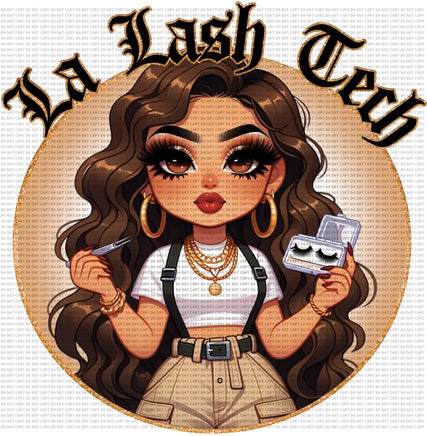 la lash tech chicana