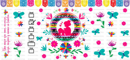 La Mejor Abuela Del Mundo UV Wrap