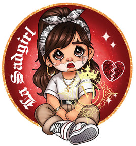 La sad girl