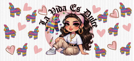 La Vida Es Dulce UV Wrap