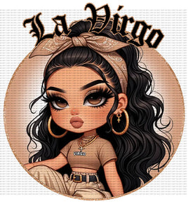 La Virgo UV Decal