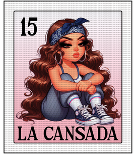 La cansada loteria card