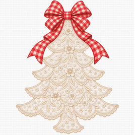 Lace Christmas tree