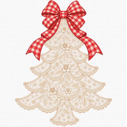 Lace Christmas tree