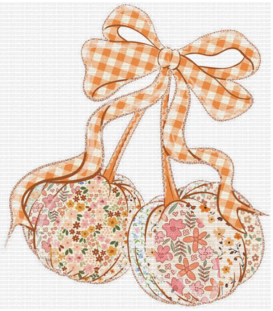 Lace Pumpkin Cherries