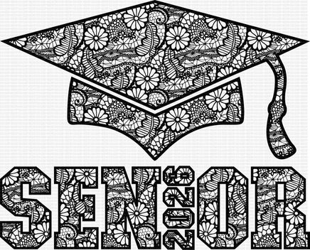 Lace senior black