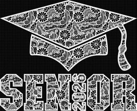 Lace senior white