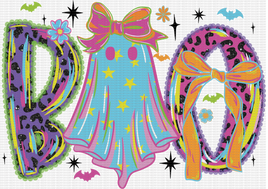 Lace Neon Boo