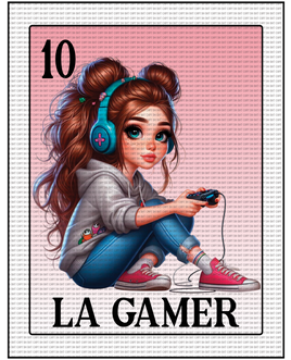 La gamer loteria card