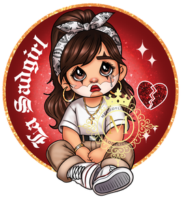 La sad girl