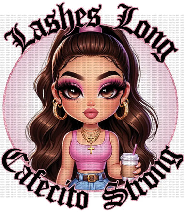 lashes long cafecito strong