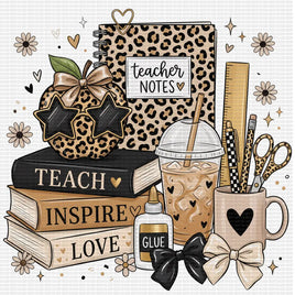 Leopard print teacher