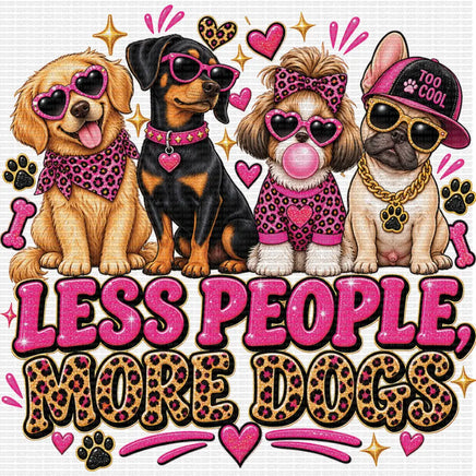 Less people more dogs