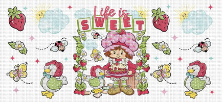 Life Is Sweet Strawberry UV Wrap
