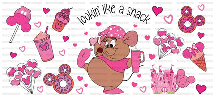 Looking Like A Snack Valentine UV Wrap