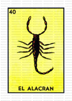 Loteria - EL ALACRAN / ADULT 10 INCHES