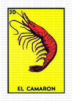 Loteria - EL CAMARON / ADULT 10 INCHES