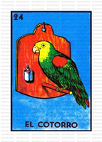 Loteria - EL COTORRO / ADULT 10 INCHES
