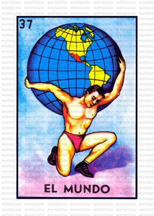 Loteria - EL MUNDO / ADULT 10 INCHES
