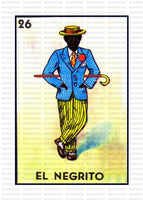 Loteria - EL NEGRITO / ADULT 10 INCHES