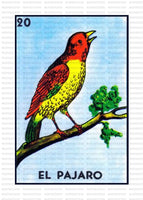 Loteria - EL PAJARO / ADULT 10 INCHES
