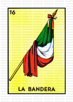 Loteria - LA BANDERA / ADULT 10 INCHES